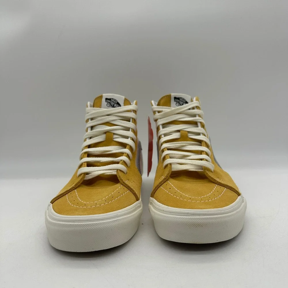 Vans 721454 Mens 9 Women 10.5 Sk8-Hi 'Honey Gold Marshmallow' VN0A4BV622L Shoes